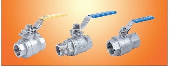 Typical Ball Valves Installed in San Jose Buildings