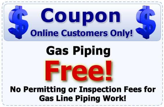 Free Gas piping